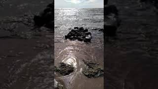 Hailuoto Finland Seawaves And Stonestructures