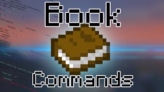 Book commands in 1.8 vanilla Minecraft