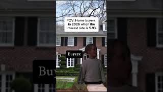 POV: You Waited for Lower Rates and Prices Went Higher 💀 #realestate #movie #funny #money #shorts