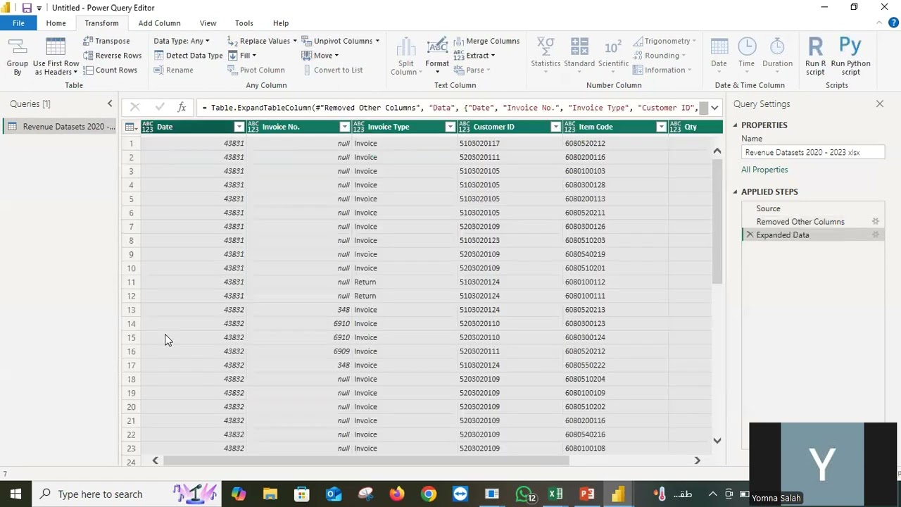 How to get data to power bi and visual basics