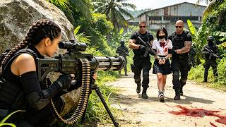 Teroris menjadikan seorang gadis sandera. Raja tentara bersembunyi di atas dan melenyapkan mereka d screenshot 3
