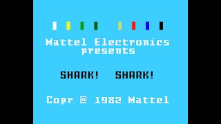 Shark Shark - Mattel Intellivision Demo