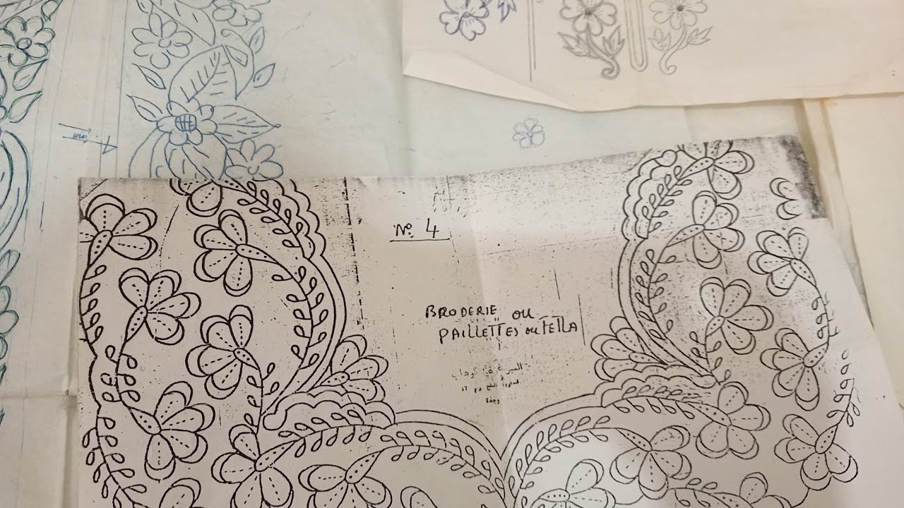 رشمات طرز الرباطي من زمن الجميل ،🌹🌹🌹🍀🌼🍀🌼🍀