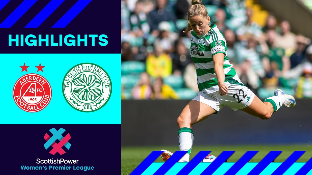 Aberdeen 0-4 Celtic | Celtic keep pace at the top with win over the Dons | SWPL