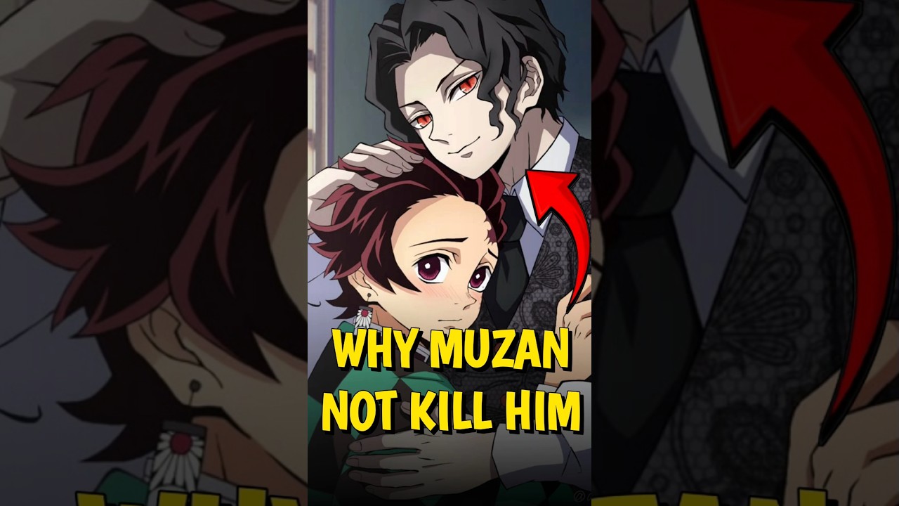 Why Didn't Muzan Kill Tanjiro Long Ago? #anime #kimetsunoyaiba #animeshorts #demonslayer #short