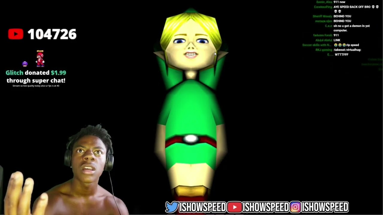 IShowSpeed calls 911 after playing Ben Drowned for the first time