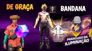 URGENTE! CUBO MÁGICO GRÁTIS, NOVA BANDANA ANGELICAL, EVENTO ARRAIA FF E MAIS!! FREE FIRE