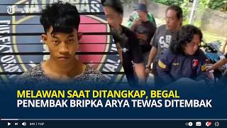 Melawan saat Ditangkap, Begal Penembak Bripka Arya Tewas Ditembak Polisi, Diterjang Timah Panas