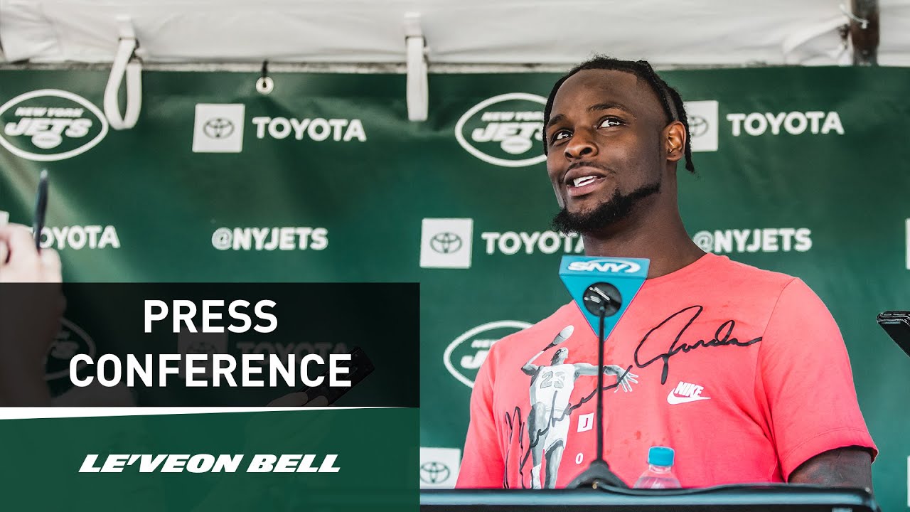nfl news Le'Veon Bell Press Conference (8/12) | New York Jets Training Camp | NFL