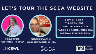 Lets Tour The Scea Website