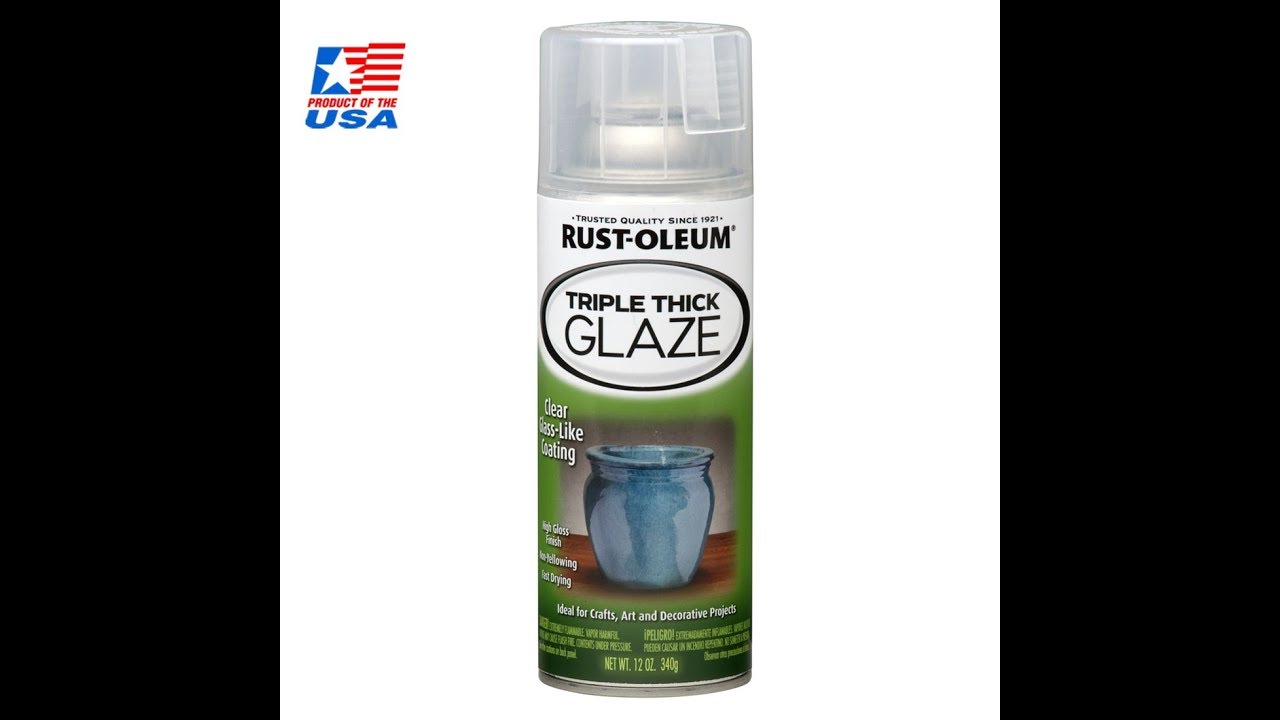Rust Oleum Triple Thick Glaze สเปรย์เคลือบเงา ชนิดความเงาสูง YouTube