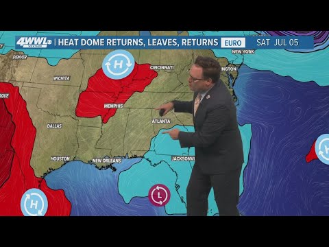 New Orleans Weather: Hotter, mostly dry for the 4th of July weekend ...
