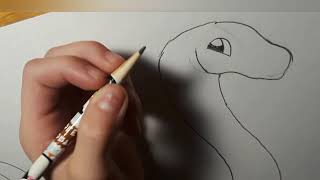 How to draw a Ball Python.