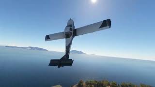 Panarea Fly LIM4 Test and TEASER with the PA-38 Tomahawk. Microsoft Flight Simulator