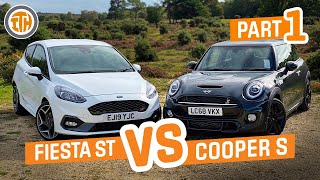 Rivals - Ford Fiesta ST Vs Mini Cooper S | WATCH BEFORE BUYING PT1