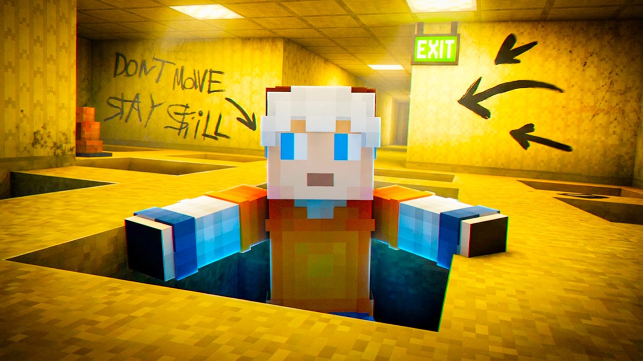 Warum du NIEMALS die BACKROOMS betreten darfst... Ein Minecraft Backrooms Film