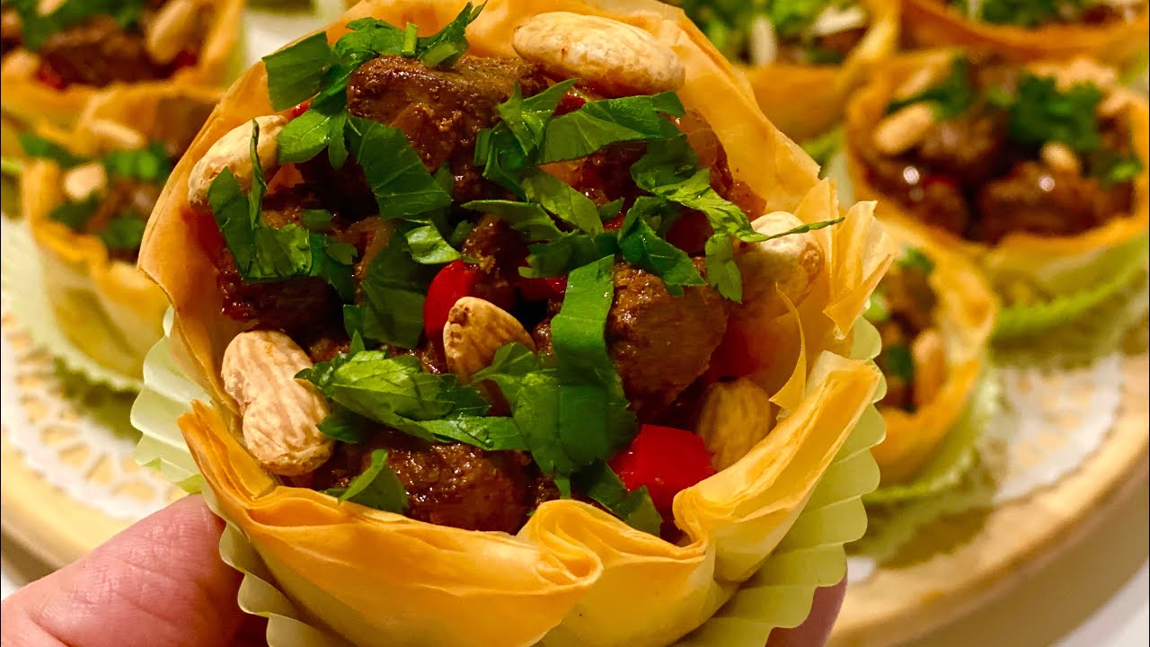 اكواب الجلاش بحشوتين وحدة باللحم والتانية بالكبدة