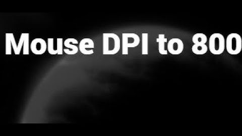 How to Change Mouse DPI to 800 Without Software — Quick and Easy Guide