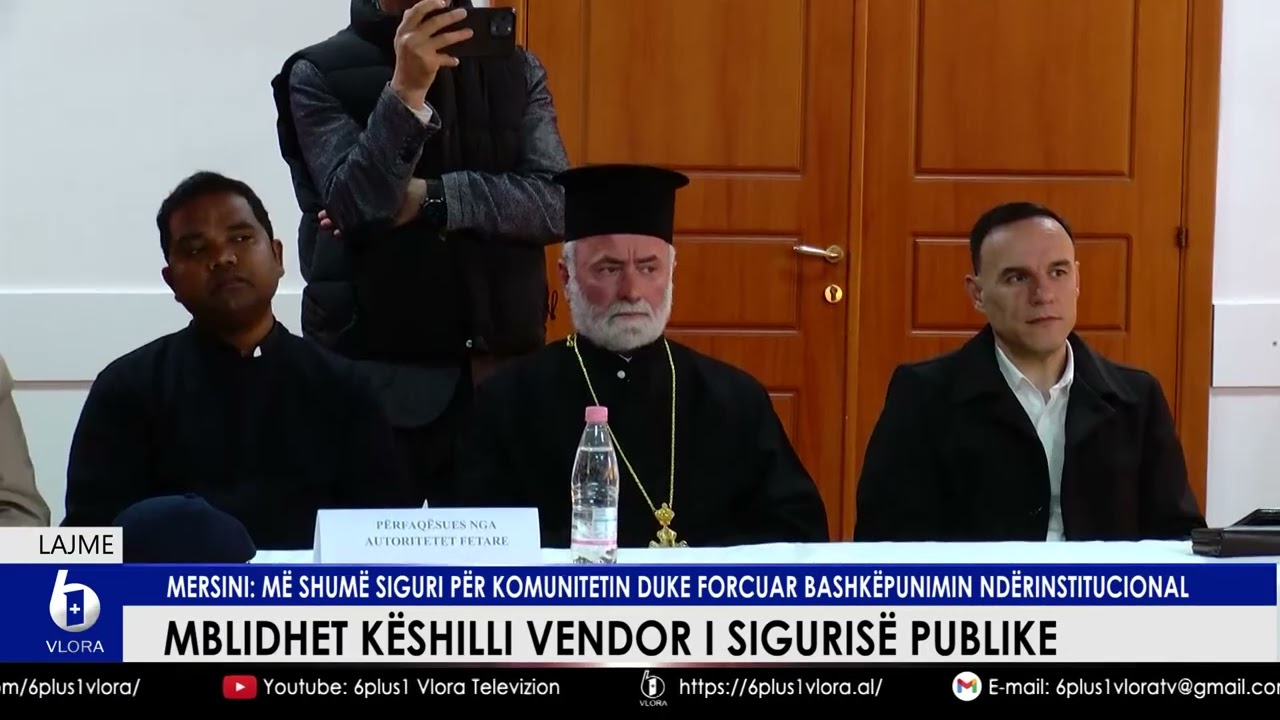 Mblidhet Këshilli Vendor i Sigurisë Publike. Mersini: Më shumë siguri për komunitetin