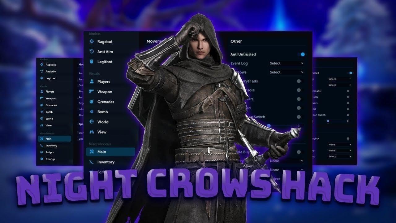 [NEW HACK] NIGHT CROWS CHEAT MENU \ Undetect & Free Download 2025 \ Auto-Quest BOT