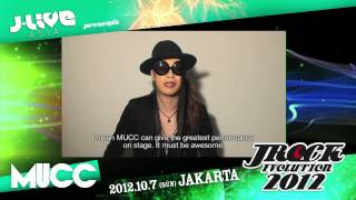 JROCK EVOLUTION 2012 in Jakarta - MUCC Message Video