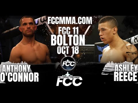 INCREDIBLE MMA FIGHT! ANTHONY O'CONNOR VS ASHLEY REECE | FCC 11 ...