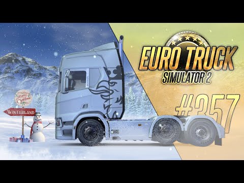 Видео: ЗИМА В ETS2 И НОВАЯ КАРТА. НОВОГОДНИЙ ИВЕНТ — Euro Truck Simulator 2 (1.49.2.15s) [#357]