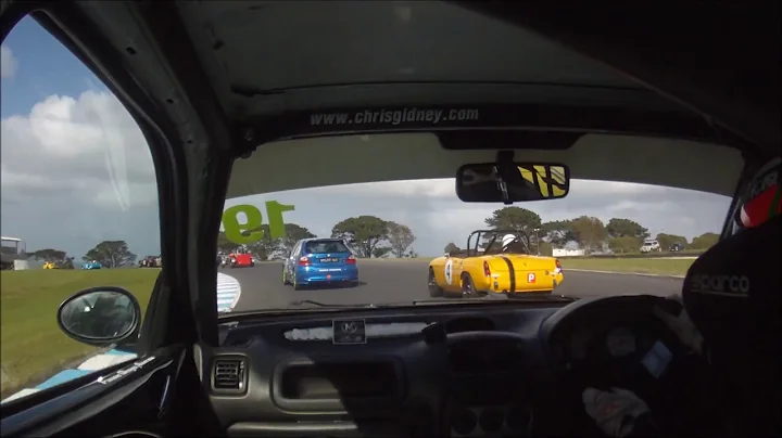 Chris Gidney rear of grid