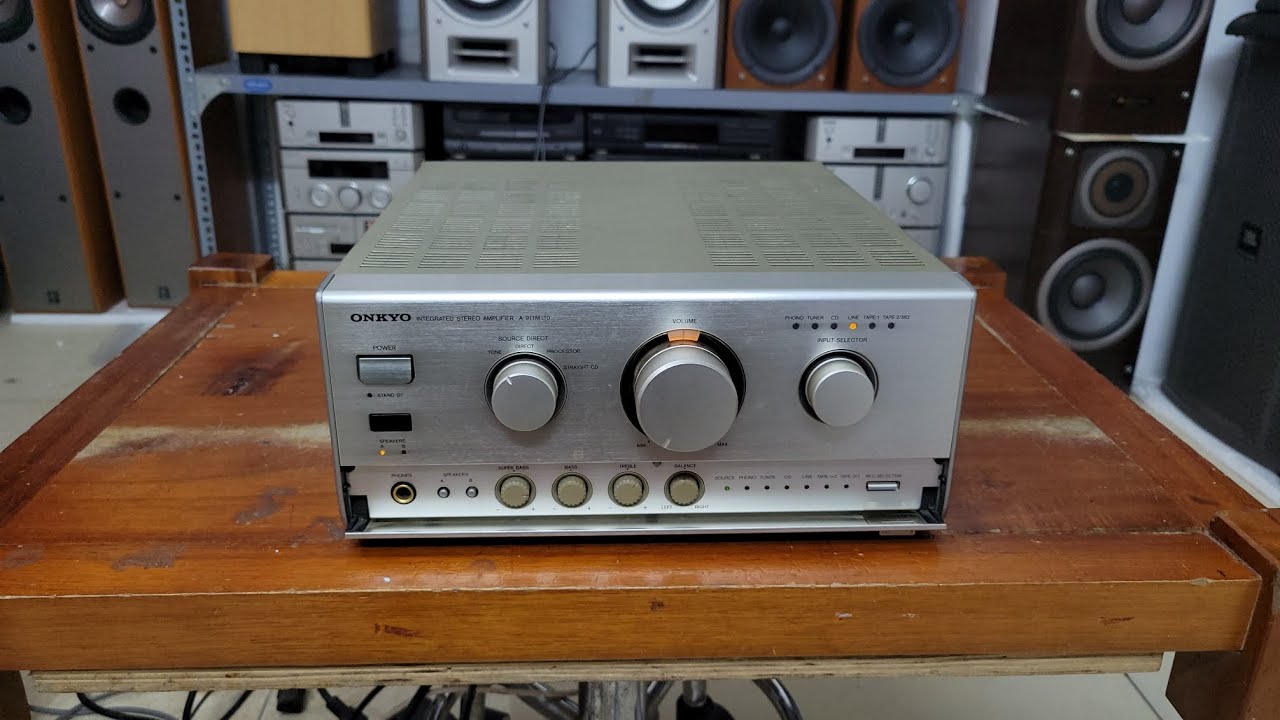 Onkyo A 911M LTD limited edition amplifier at a reasonable price