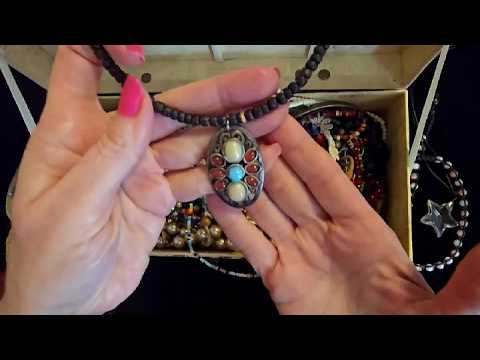 ASMR | My Choker Collection Show & Tell | Should I Keep It? (Whisper)