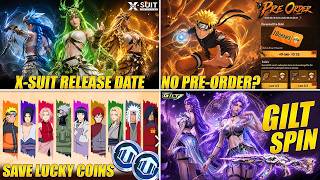 🔥NARUTO GILT SPIN JUST CHANGED? 🤯 X-SUIT RELEASE DATE, ALL FORMS & LUCKY COINS!