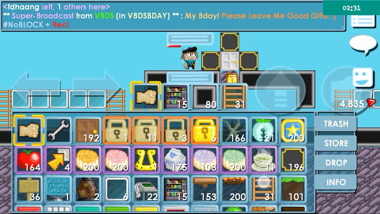 Growtopia: Building Mini Vend World