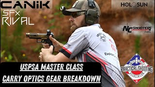 USPSA Carry Optics Gear Review - Canik Rival/Holosun