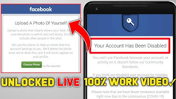 Upload a photo of yourself Facebook problem | Latest tricks Fix issues 2020