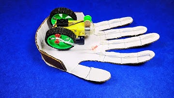 DIY Walking Hand  |  Robotic Hand Science Project  |  How to make a Robotic Hand from Cardboard
