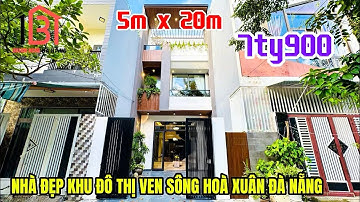 Bán Nhà Đà Nẵng | Nhà Đẹp Khu Đô Thị Ven Sông Hoà Xuân Đà Nẵng | MS225