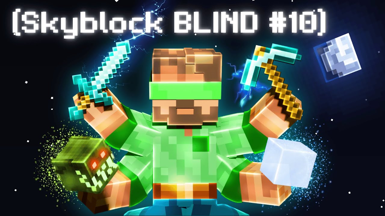 My CLUELESS GRIND For POWERFUL GEAR in Hypixel Skyblock