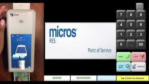 TableTurn: MICROS and Clover Flex Demo