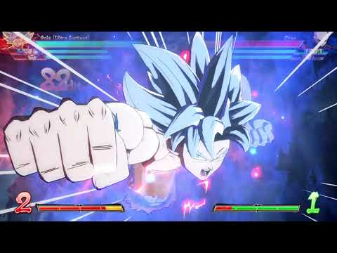 DBFZ - UI GOKU TOD 0 BAR FIGHT START