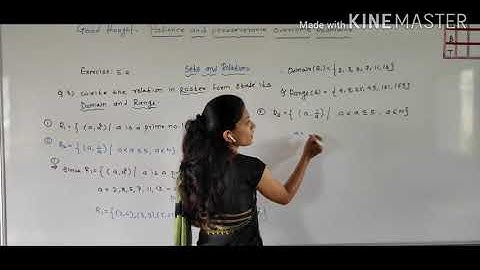 Sets and Relations: Exercise 5.2/ Q.no 6 to 8/11th standard