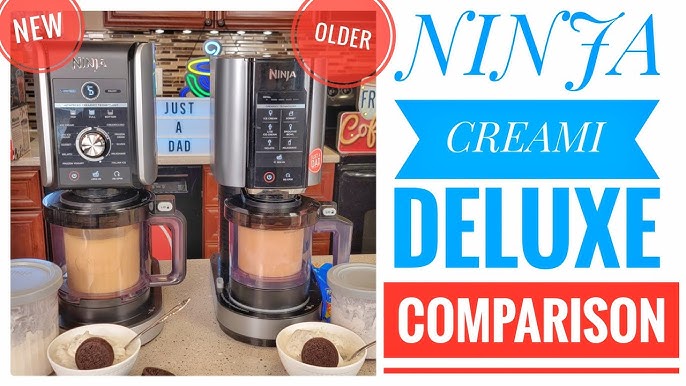 Ninja CREAMi Ice Cream Maker Comparison New Breeze vs Deluxe I