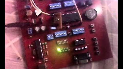 Remote sony, bascom avr, at mega, lcd, LED, taufik adi sanjaya 085743320570