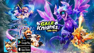 Gale Knights: Idle RPG Gameplay - RPG Game Android screenshot 2