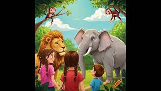 Kid vs Elephant Funny Jungle Talk | Hilarious Cartoon Comedy😂🐘