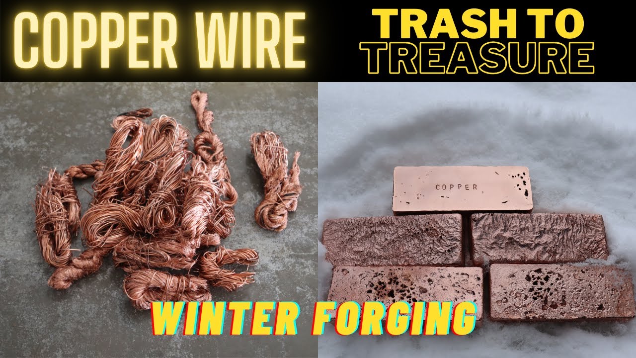 Melting Copper wire into treasure and mistakes along the way ! YouTube