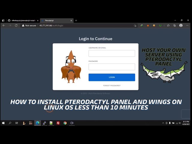 tidyhosts on X: HOW TO PROTECT YOUR PTERODACTYL PANEL WITH