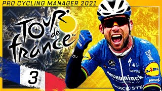 Tour de France 2021 - Stage 3 | Lorient - Pontivy | Pro Cycling Manager 2021