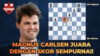 Download Lagu Kesaktian Magnus Carlsen Juara Titled Tuesday Dengan Skor Sempurna! MP3