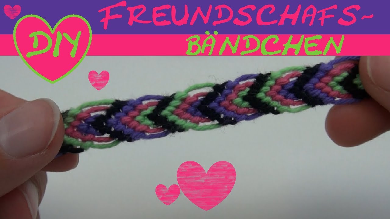 Diy Armbander Knupfen Mit Blattmuster Aus Baumwolle Freundschaftsarmbander Vol 5 Anleitung Youtube