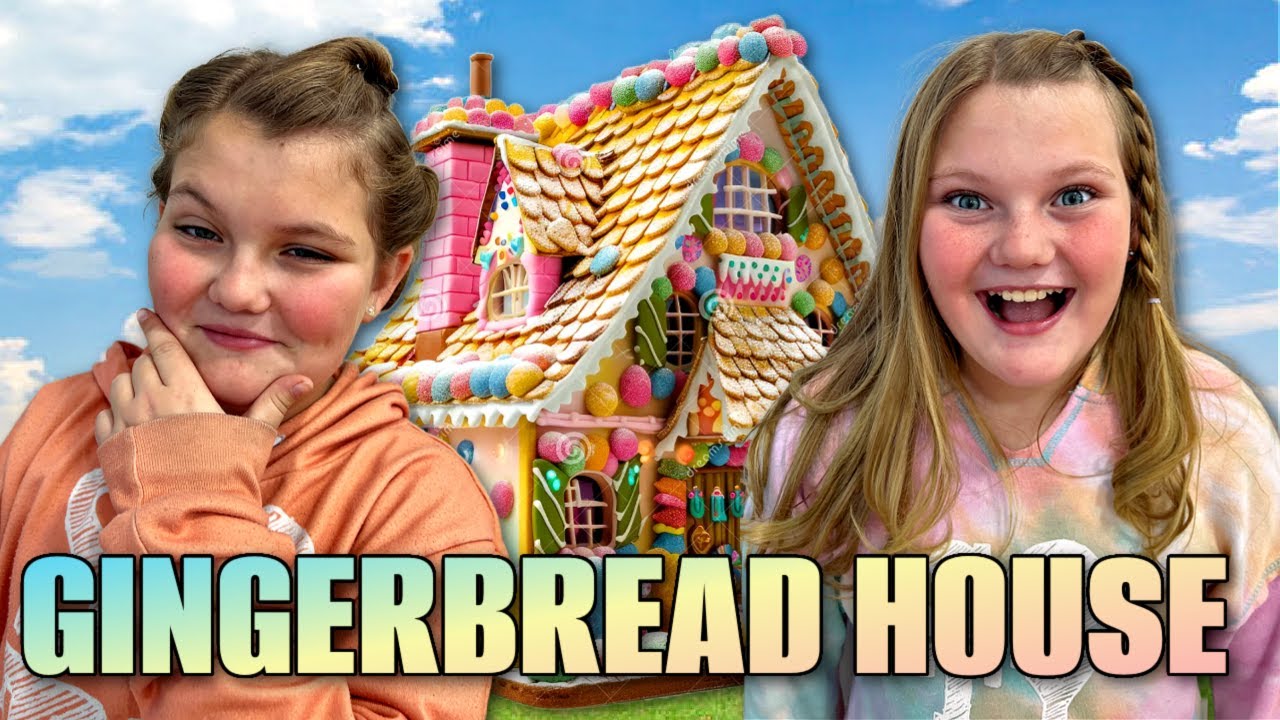 24 HOURS in a GiNGERBREAD House! - YouTube